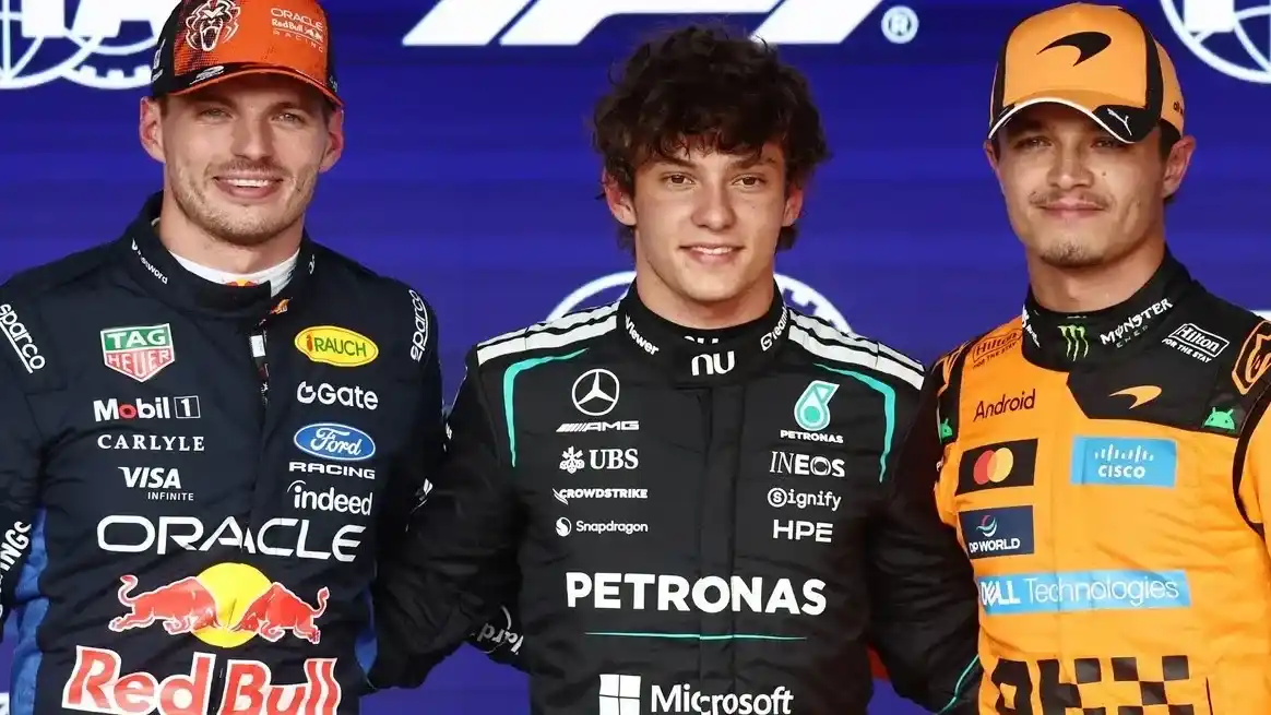 Antonelli voló en Spa y se quedó con una pole demoledora; Colapinto largará 11°