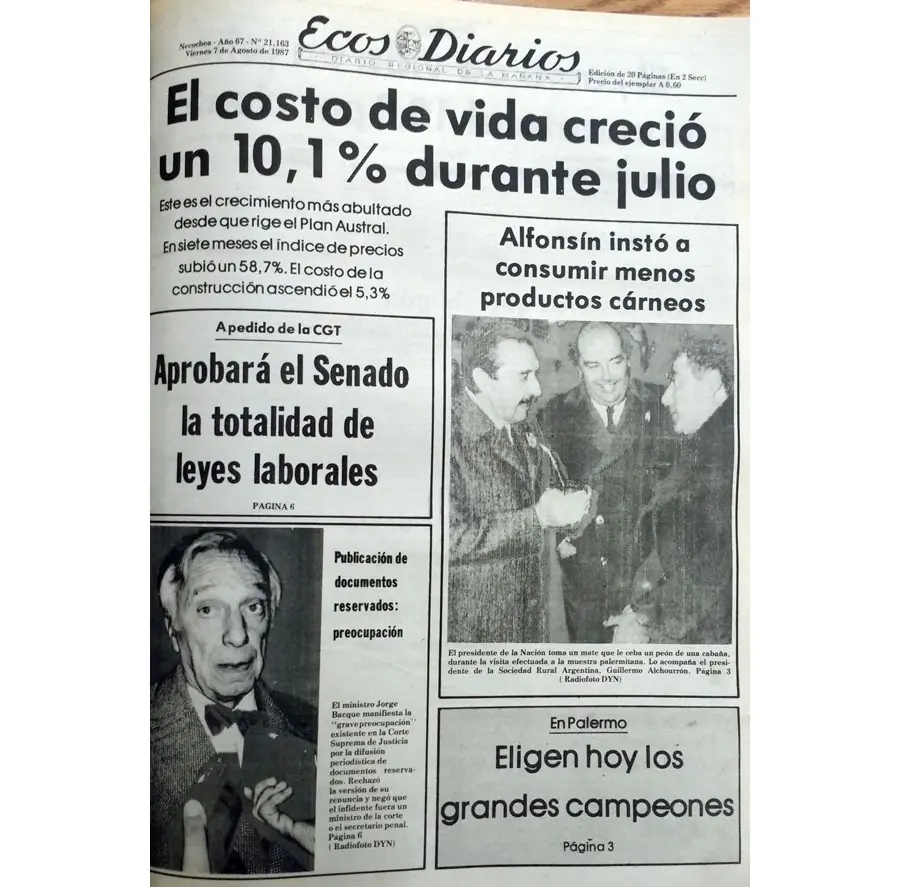 Viernes 7 de agosto de 1987