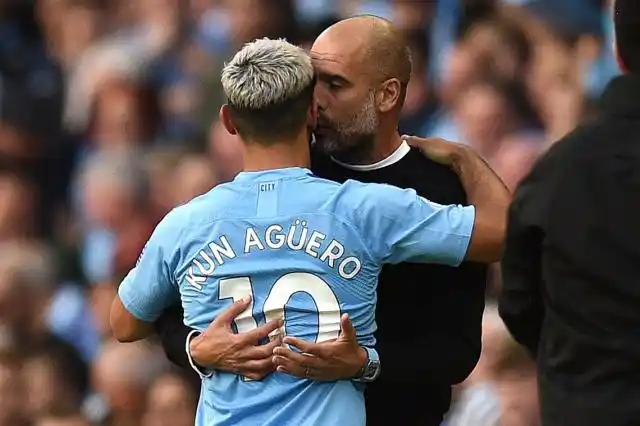 Josep Guardiola y el Kun Agüero discutieron y se reconciliaron