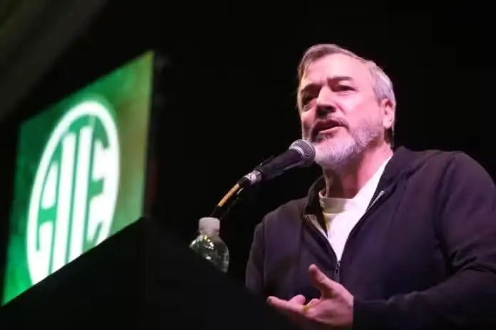 Rodolfo Aguiar, secretario general de ATE.