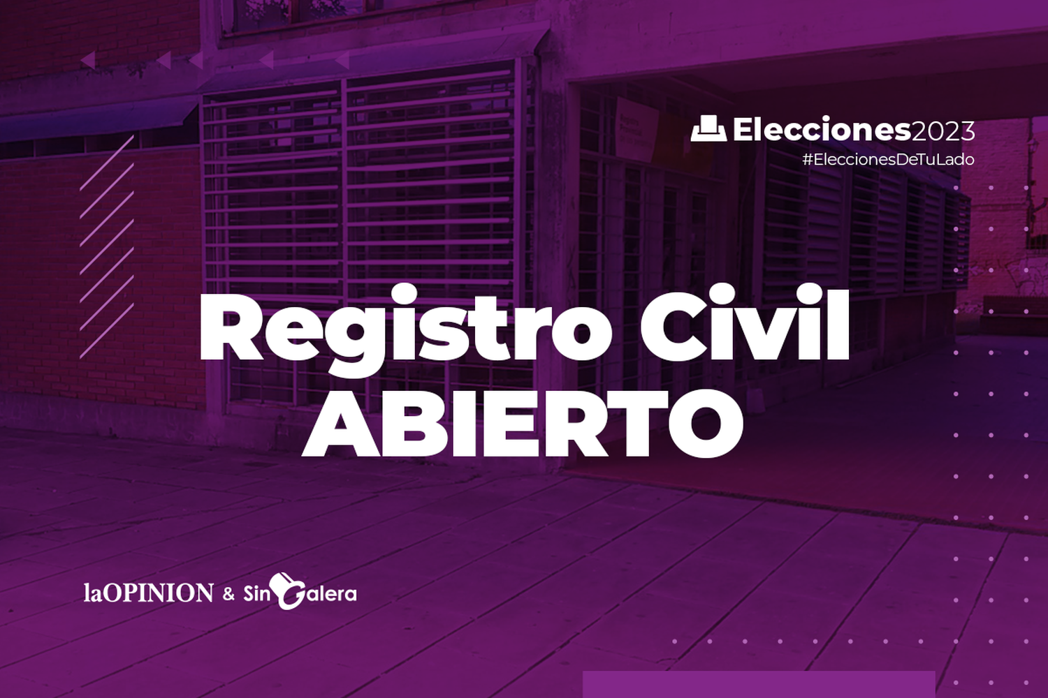 Elecciones 2023: Registro Civil abierto, ¿con qué DNI voto?