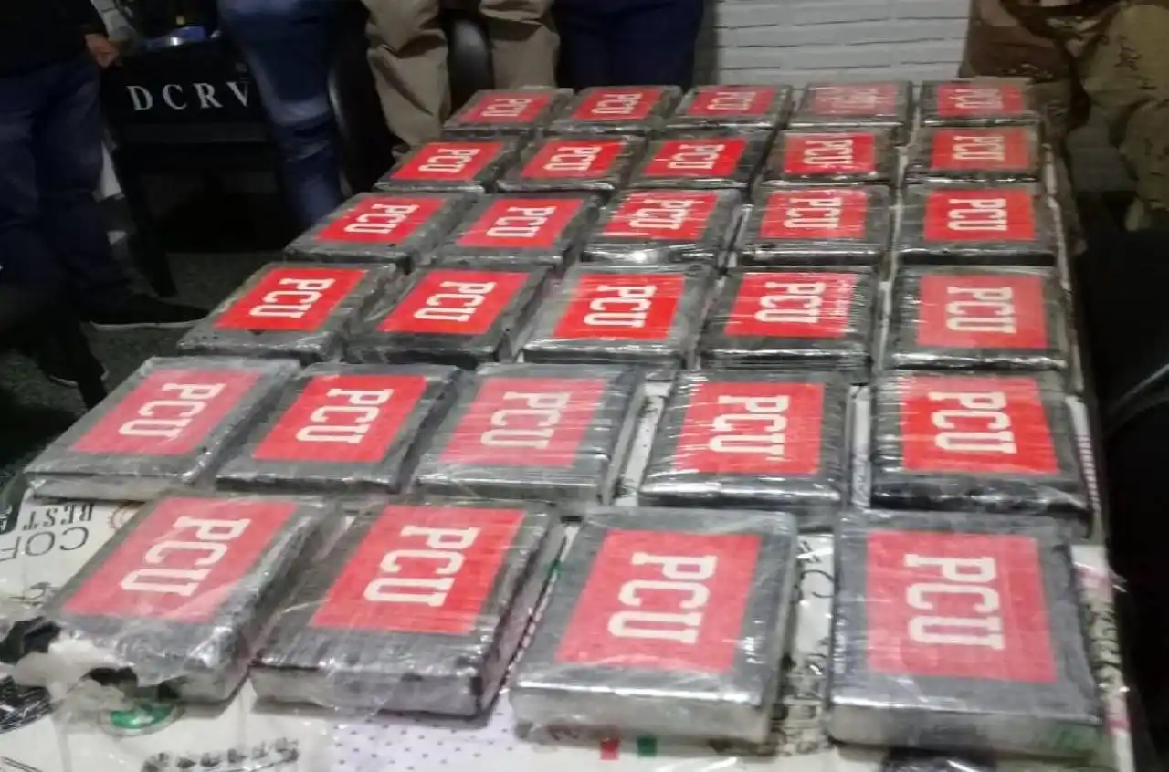 Hallaron casi 32 kilos de cocaína en una isla de Victoria