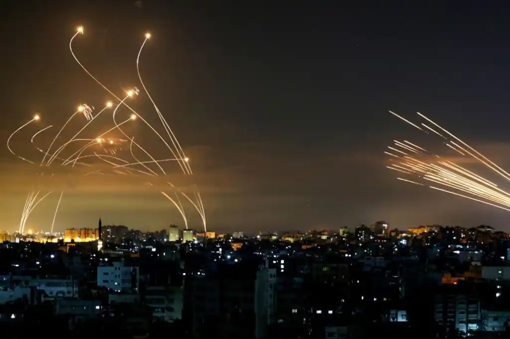 Israel utiliza una de sus principales y reconocidas defensas ante los ataques.