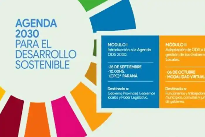 Capacitarán en  Desarrollo Sostenible  a integrantes del  gobierno provincial,  locales y Legislaturas