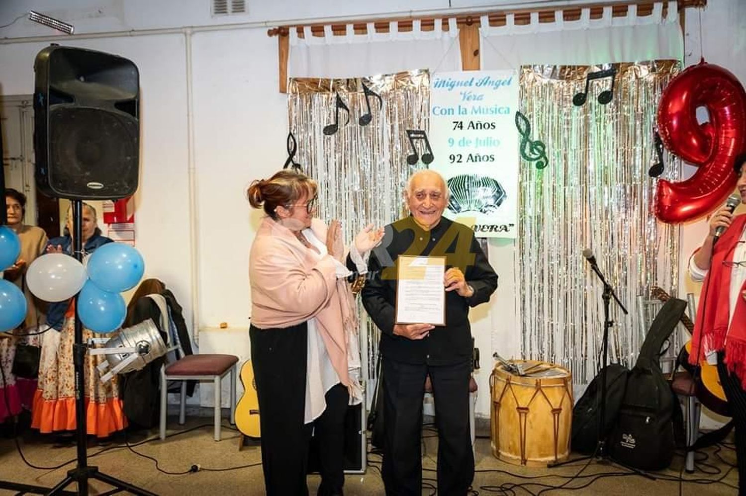 Rufino: la Banda Municipal recibió el nombre de “Miguel Ángel Vera”, con grato homenaje a ‘Coco’ 