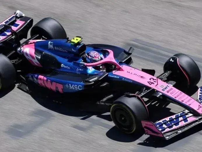 Colapinto seguirá usando el 43 en su Alpine en 2026.Foto:AP