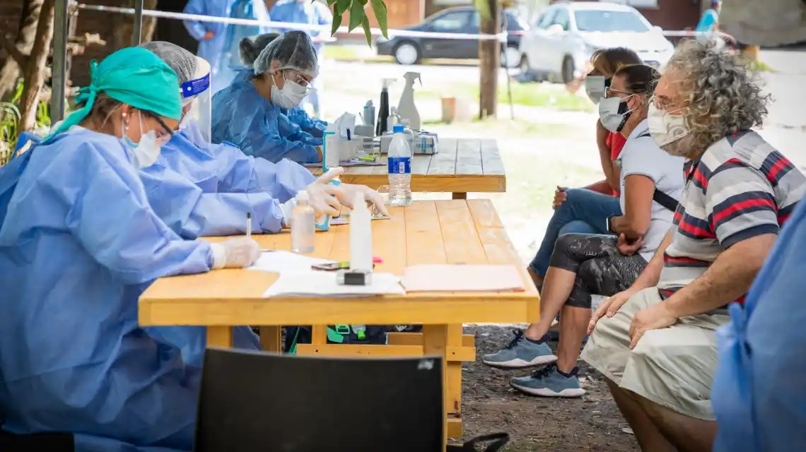 Covid 19: se desplegó el Aborda Salud en la ciudad