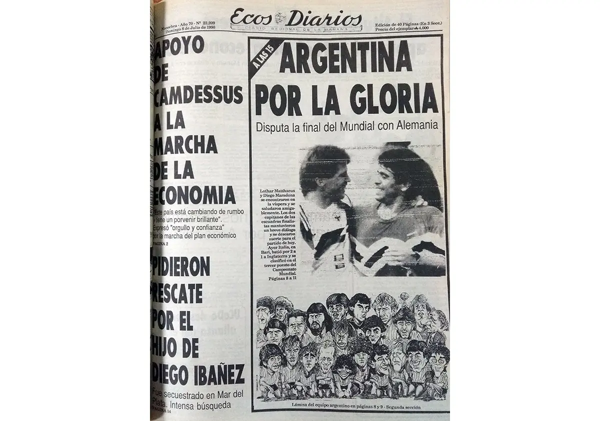 Domingo 8 de julio de 1990