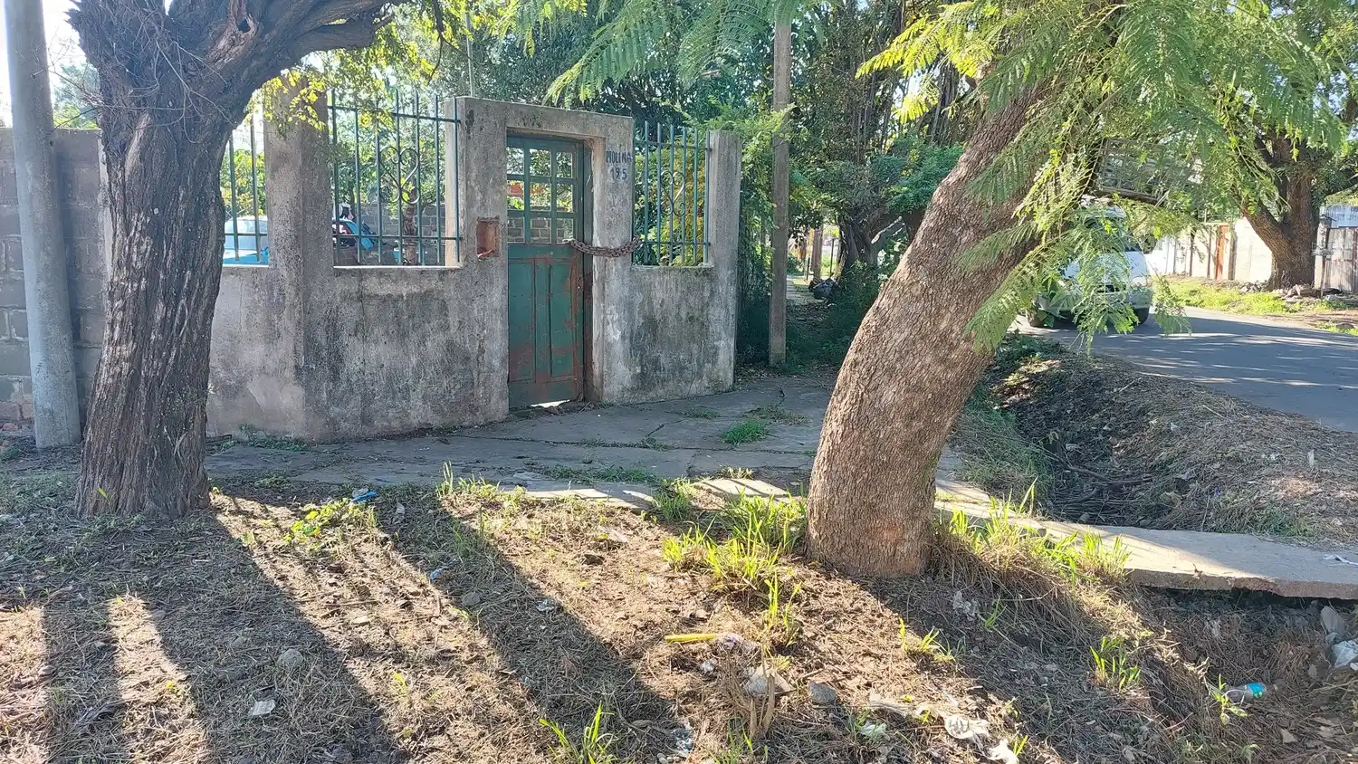En esta casa fue asesinado Adolfo Vallejos, el 12 de mayo de 2023.
