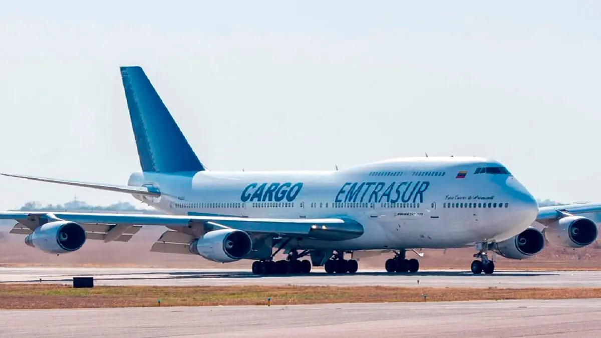 ¡PURA PROPAGANDA! Lo que dice Irán sobre el avión detenido en Argentina con tripulantes venezolanos