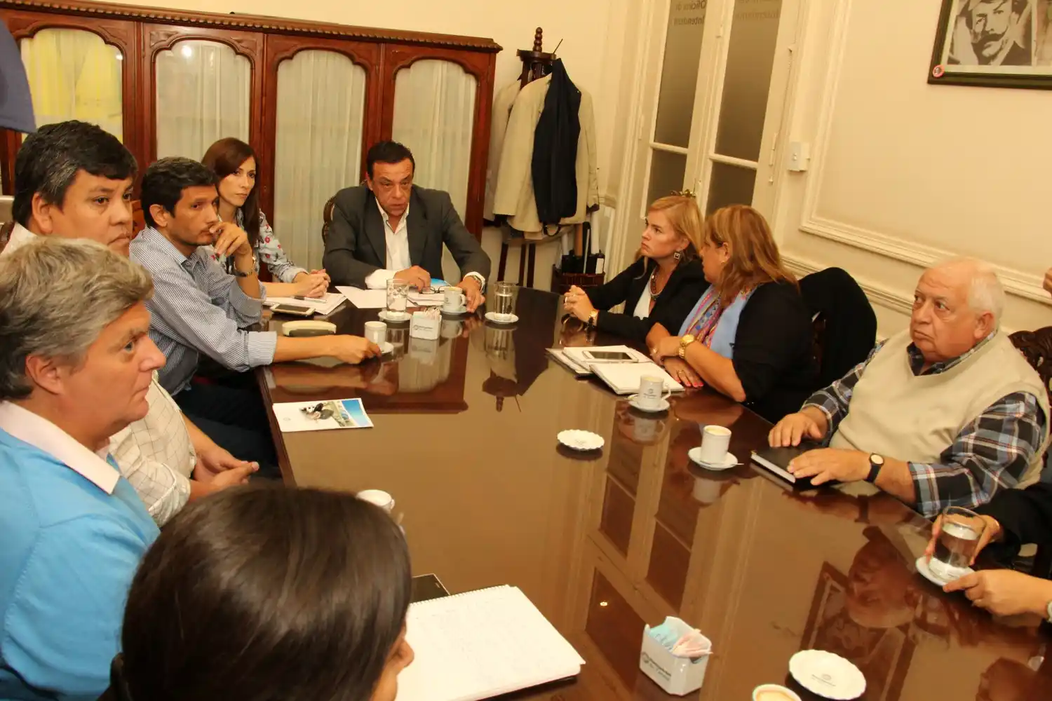Cáffaro se reunió con legisladores de Cambiemos y del Frente Renovador