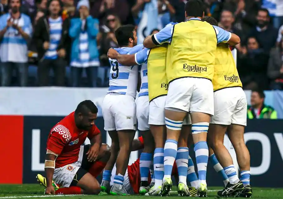 Los Pumas vencieron a Tonga y acarician la clasificación