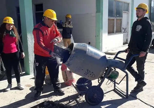 Mantenimiento en el Complejo educativo Jesuita Cardiel