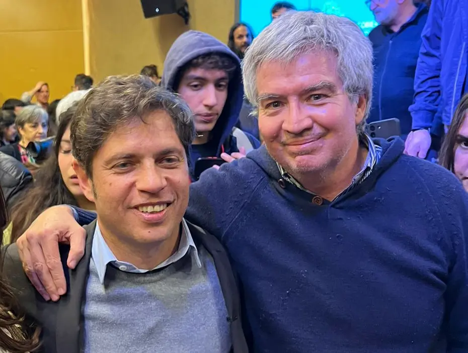 «Chelo» Rivero junto al Gobernador