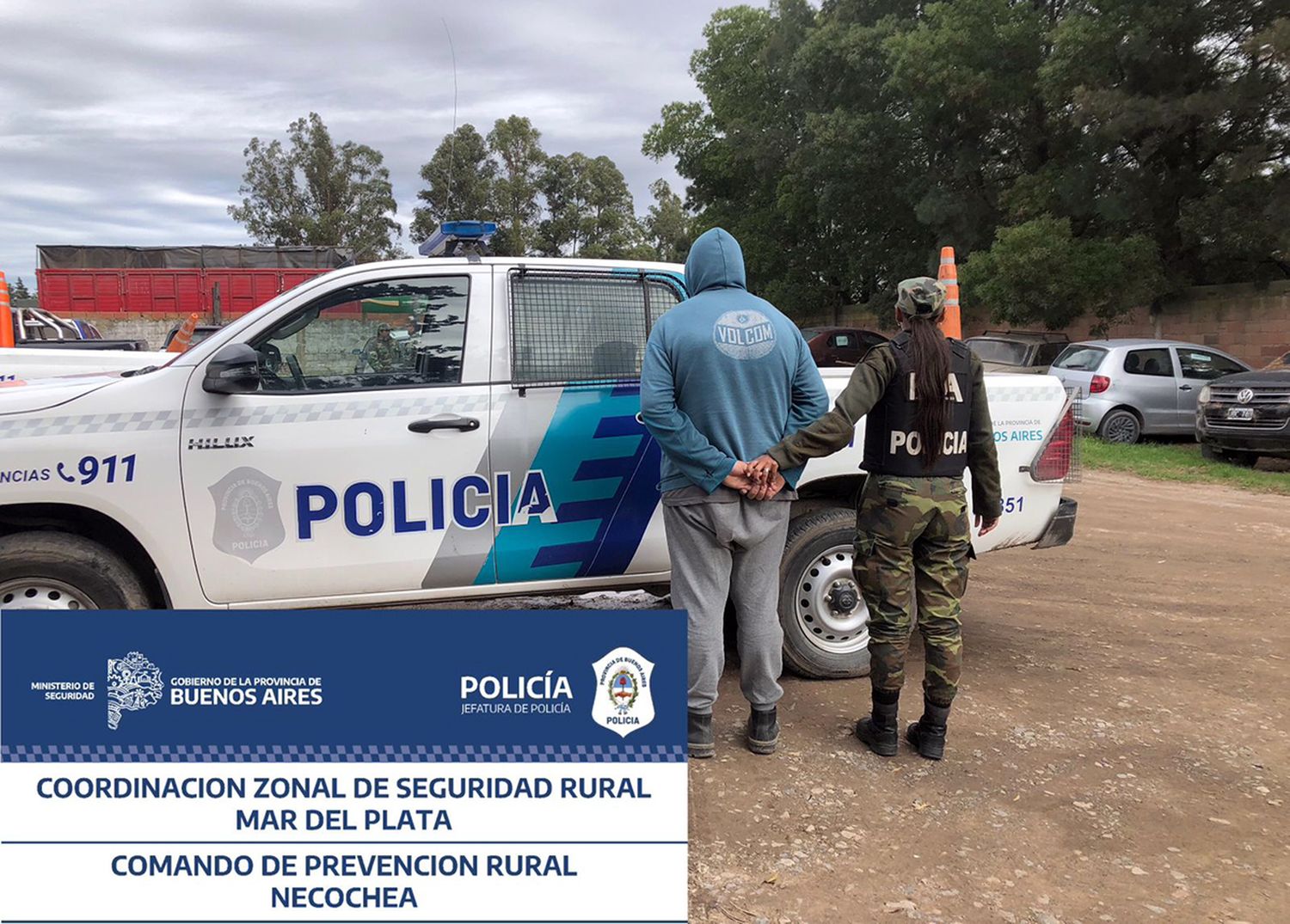 A disposición. De la Justicia local permanece el individuo de 53 años