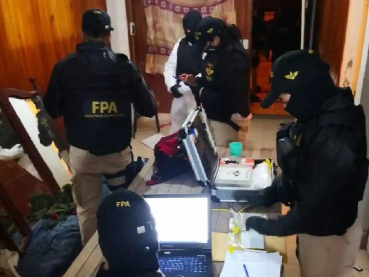 FPA desarticuló una banda narco asentada en Morteros y Suardi