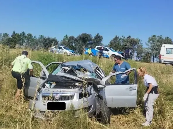 Se produjeron tres accidentes en menos de dos horas en la Autovía 14 al sur de Entre Ríos