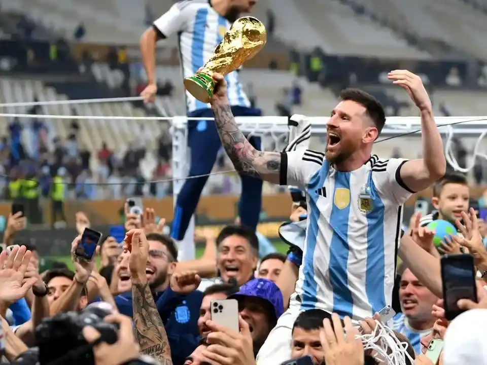 “Tres años de las tres estrellas”: Messi recordó el Mundial de Qatar 2022