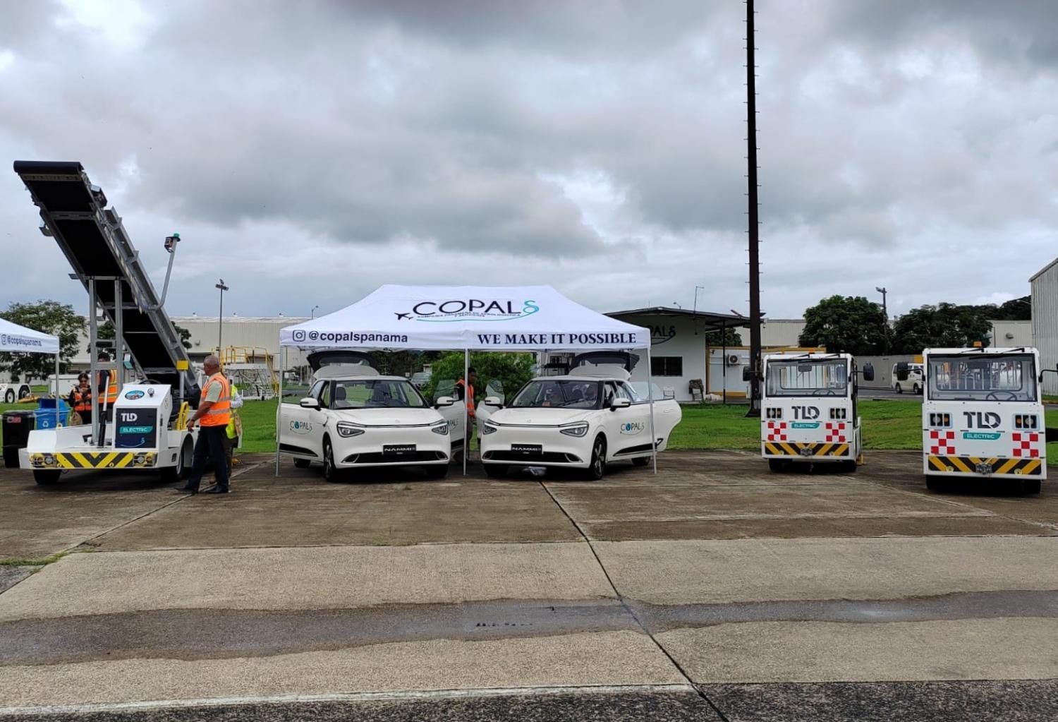 Energía limpia en aeropuertos: Copals moderniza su flota