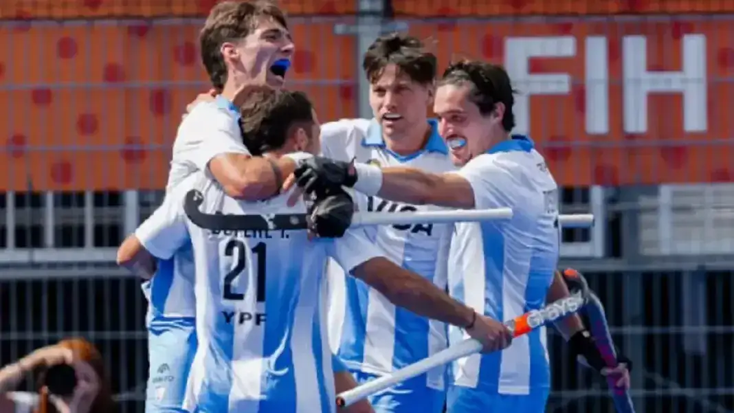 Los Leones le ganaron a India y están en semifinales del Mundial de Hóckey