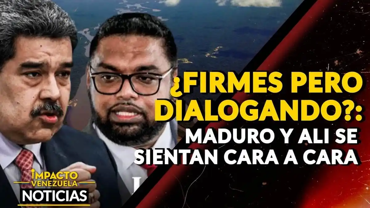 ¿FIRMES PERO DIALOGANDO? Maduro y Alí se sientan cara a cara – VIDEO