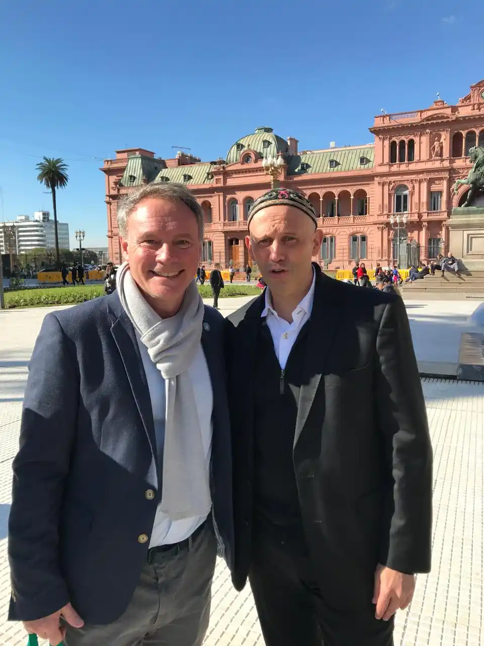 Bergman recibió a Schneider