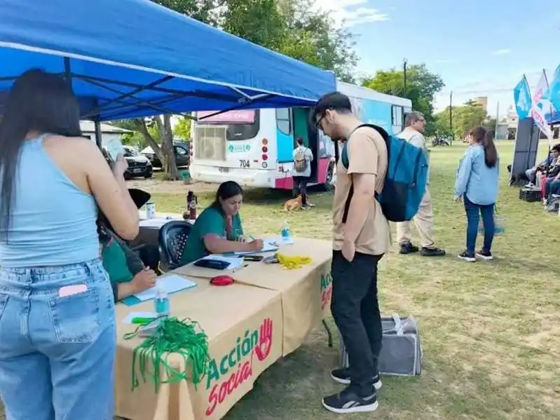 El castramóvil visitó el barrio Parque
Urbano: prevención y cuidado en territorio