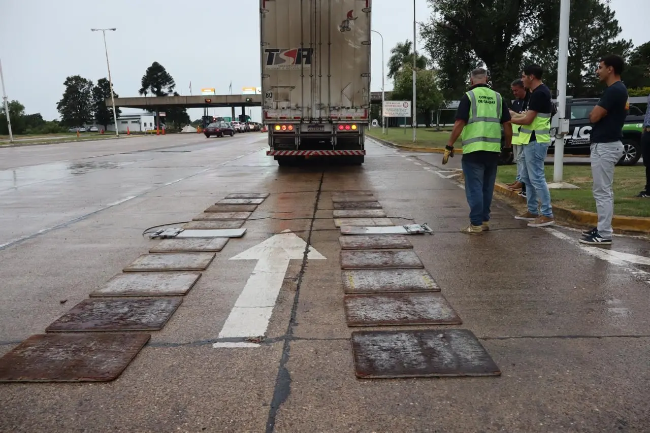 Aplican multas de hasta 18 millones de pesos por exceso de toneladas en rutas de la provincia