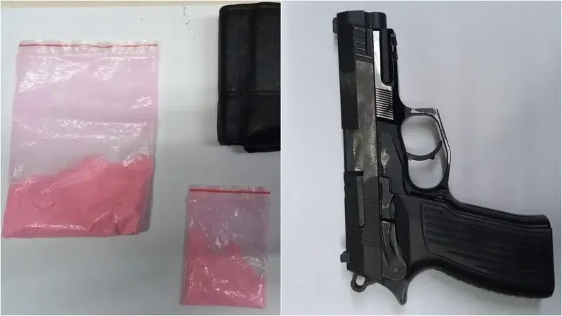Roldán: detuvieron a un joven con una pistola de numeración limada y dosis de "tusi"