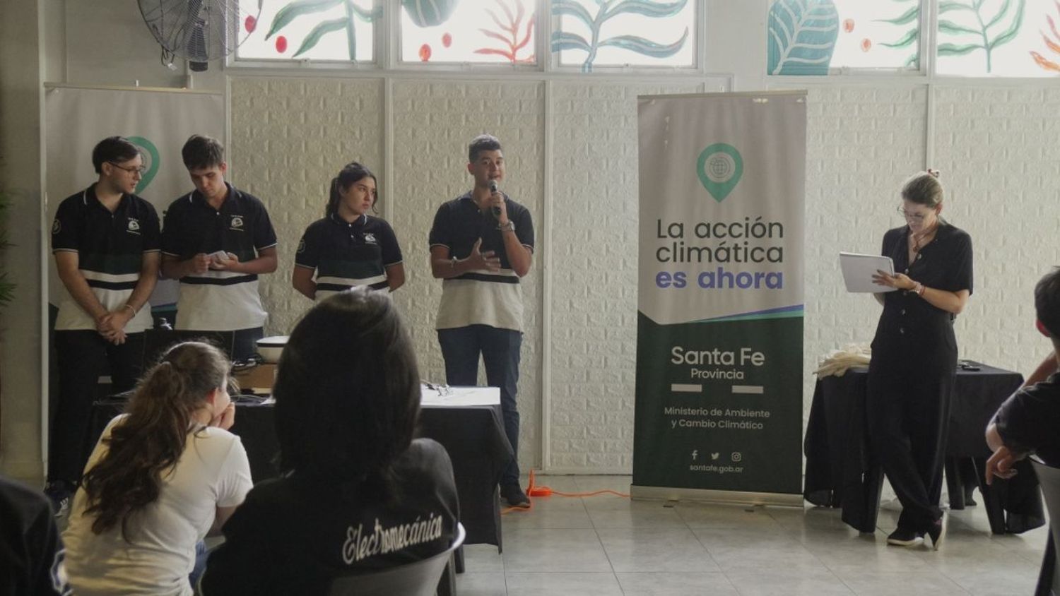 Santa Fe presentó el proyecto de creación del parque nacional en escuelas secundarias e institutos terciarios del norte