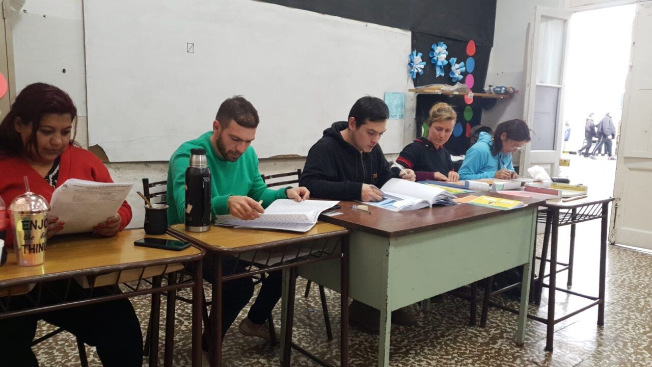 Cierre de la votación en Rufino