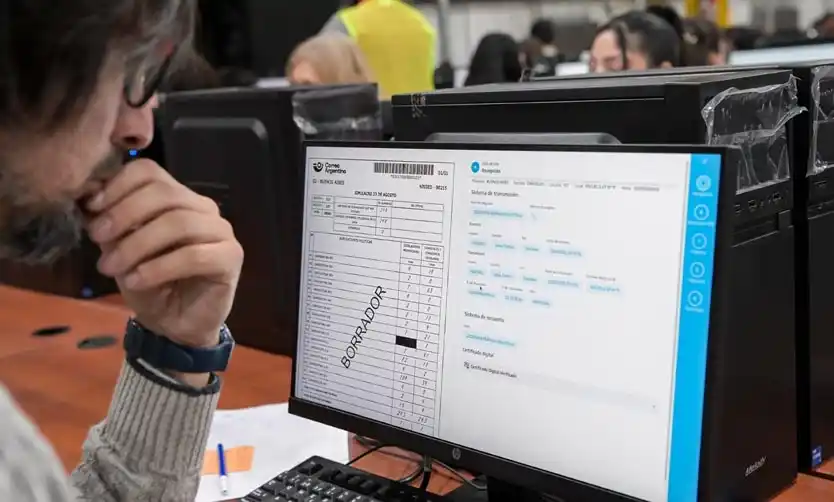 Probaron los sistemas informáticos para las elecciones del 7 de septiembre