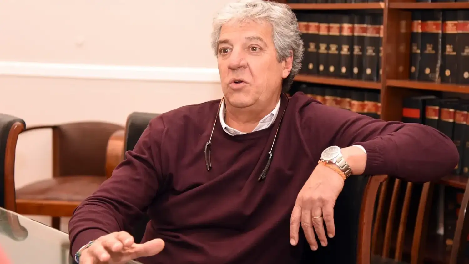 Juan Manuel García está al frente de la Delegación Tandil del Colegio de Escribanos provincial.
