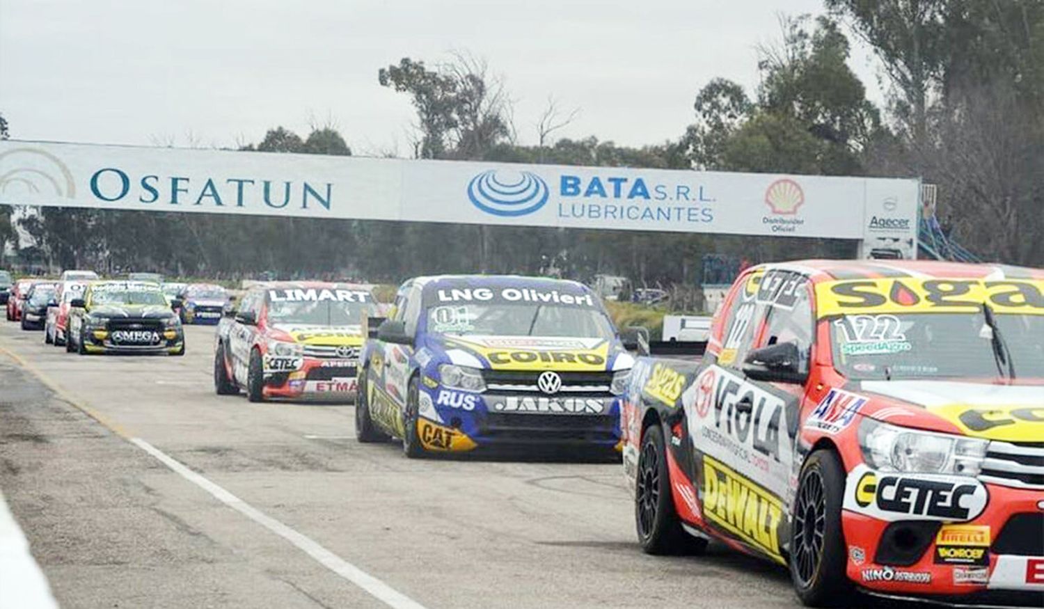 Lo que se espera. Tener al TC Pick Up en el autódromo de Rio Cuarto
