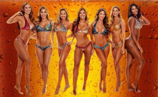 El Oso presentó a las chicas de su nuevo calendario