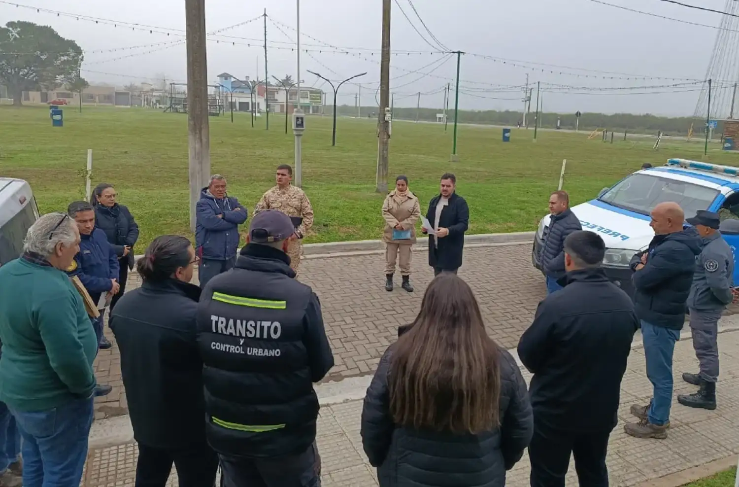 Realizaron una charla informativa para ultimar los detalles de la fiesta por el Día de la Bandera en Pueblo Belgrano