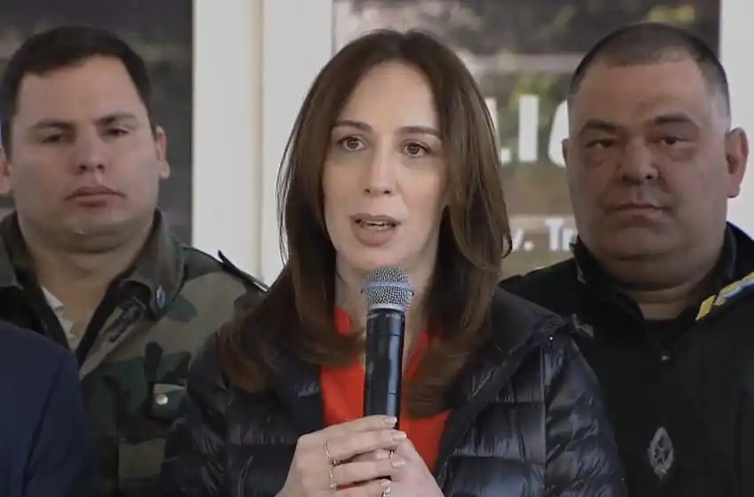 Vidal adelantó que habrá más policías bonaerenses en las calles