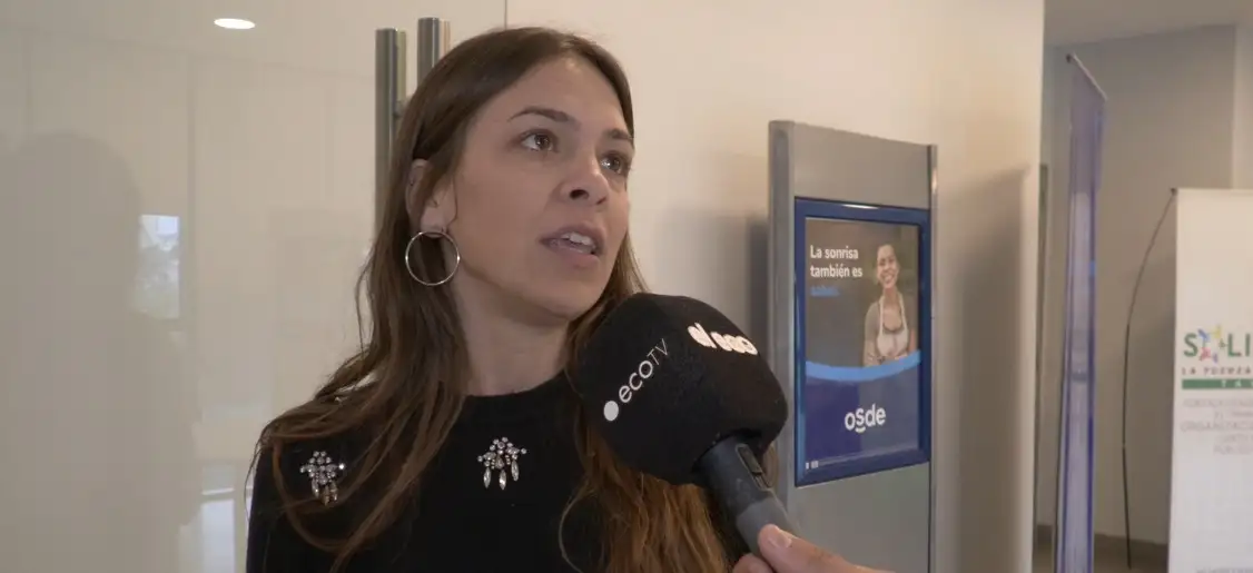 La directora de Adultos Mayores y Discapacidad Lucía González.