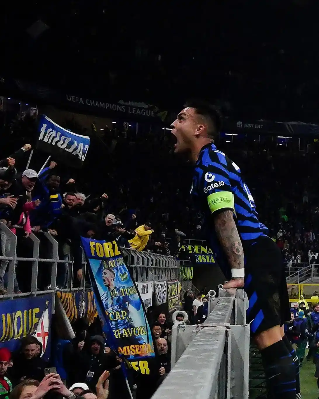 Lautaro Martínez es semifinalista con Inter.