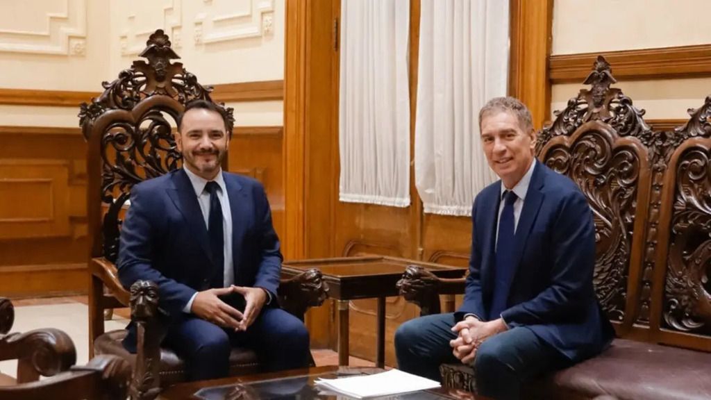 Santilli llegò a Corrientes y està reunido con Valdez Foto: ELC