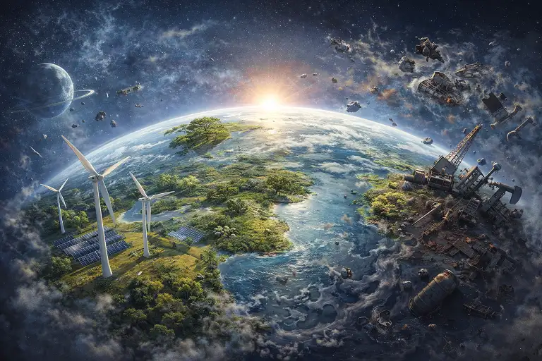 Imaginemos un planeta sin petróleo
