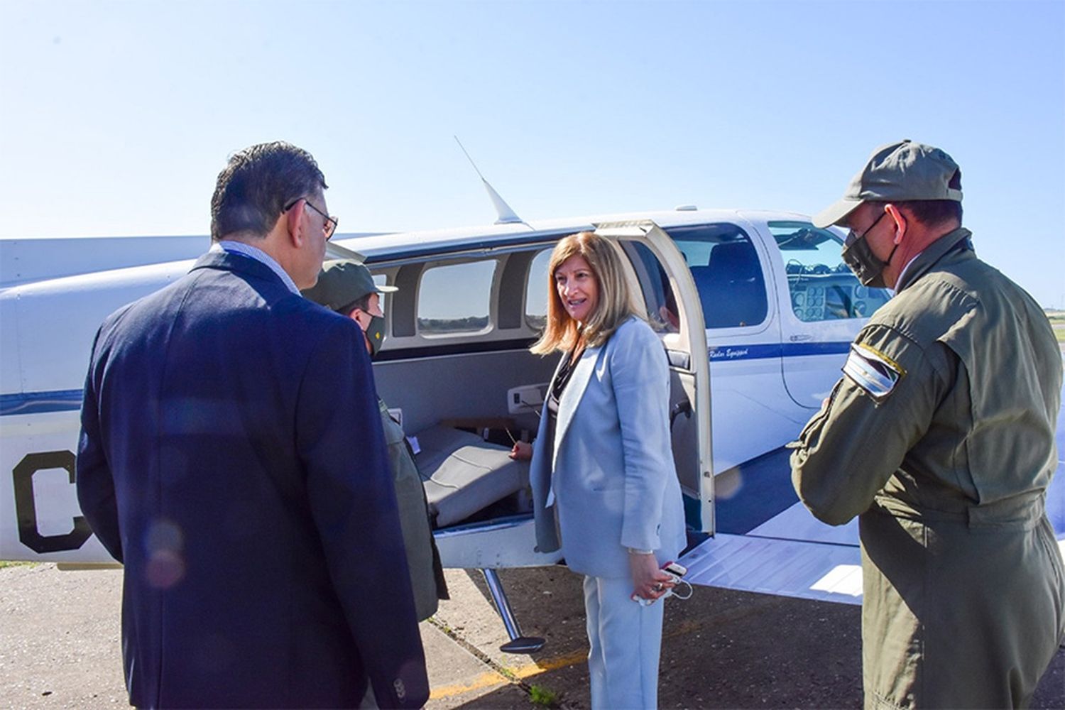 Un avión recuperado del  narcotráfico será destinado   a acciones sanitarias 