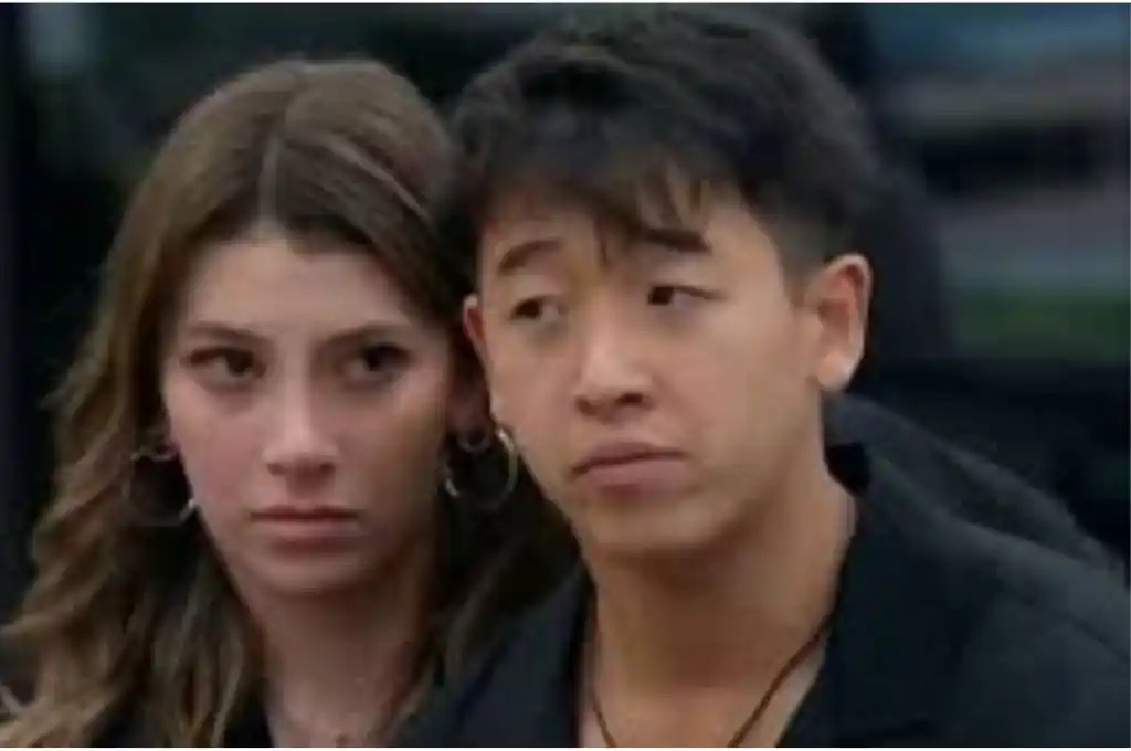 Martín Ku junto a Marisol