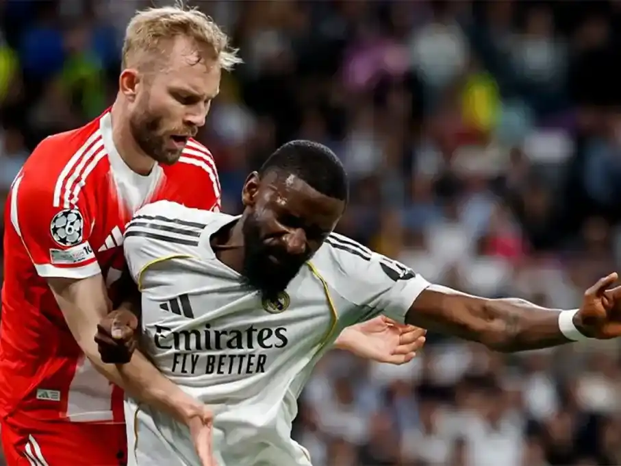 Real Madrid cayó por 2-1 en el Bernabéu y está obligado a ganar en Múnich para clasificar a semis de la Champions. Foto: x de REALMADRID