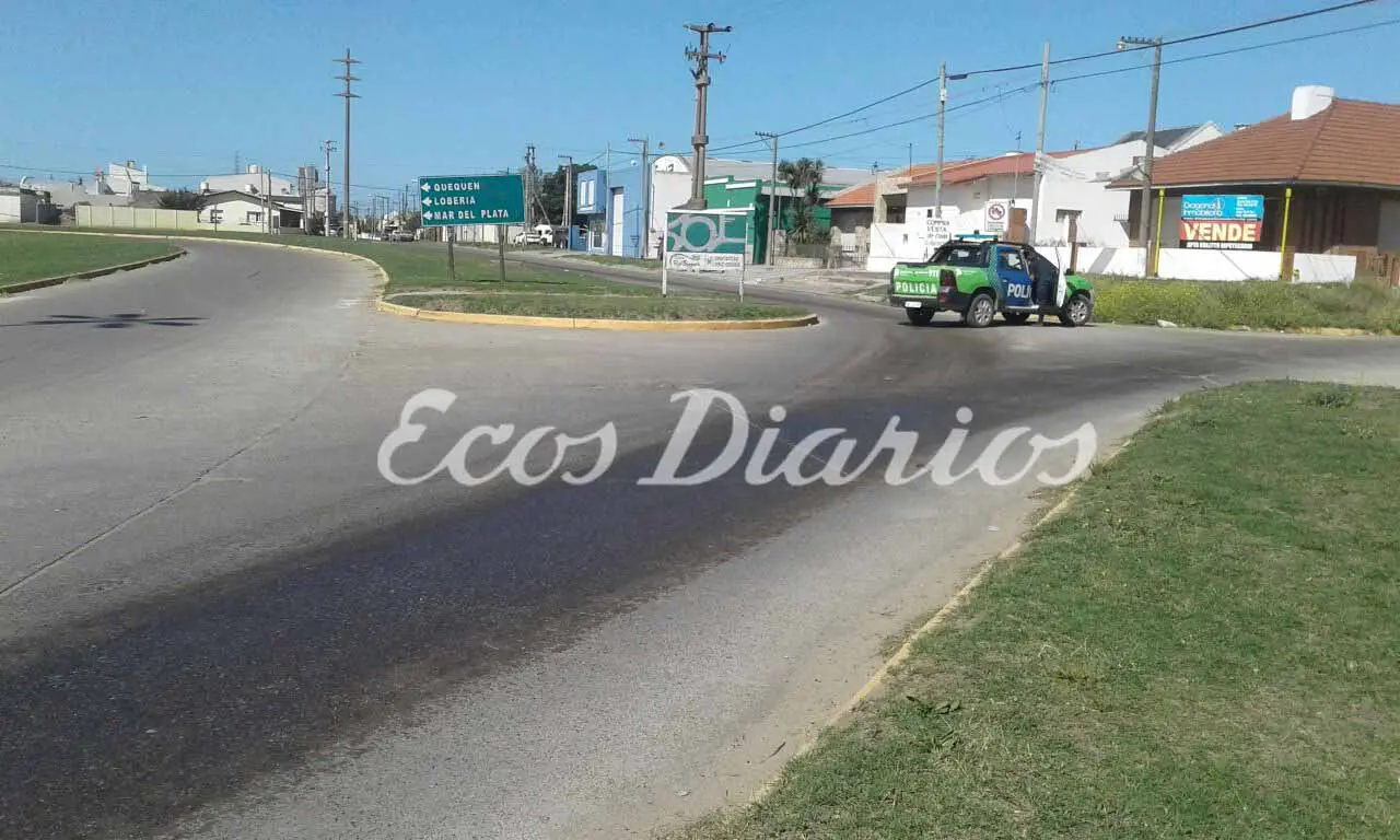 Interrumpieron el tránsito por derrame de gasoil