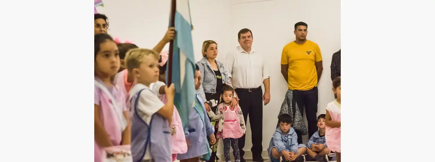 Con la inauguración del nuevo edificio del Jardín N°9, comienzan las clases en General Pueyrredon