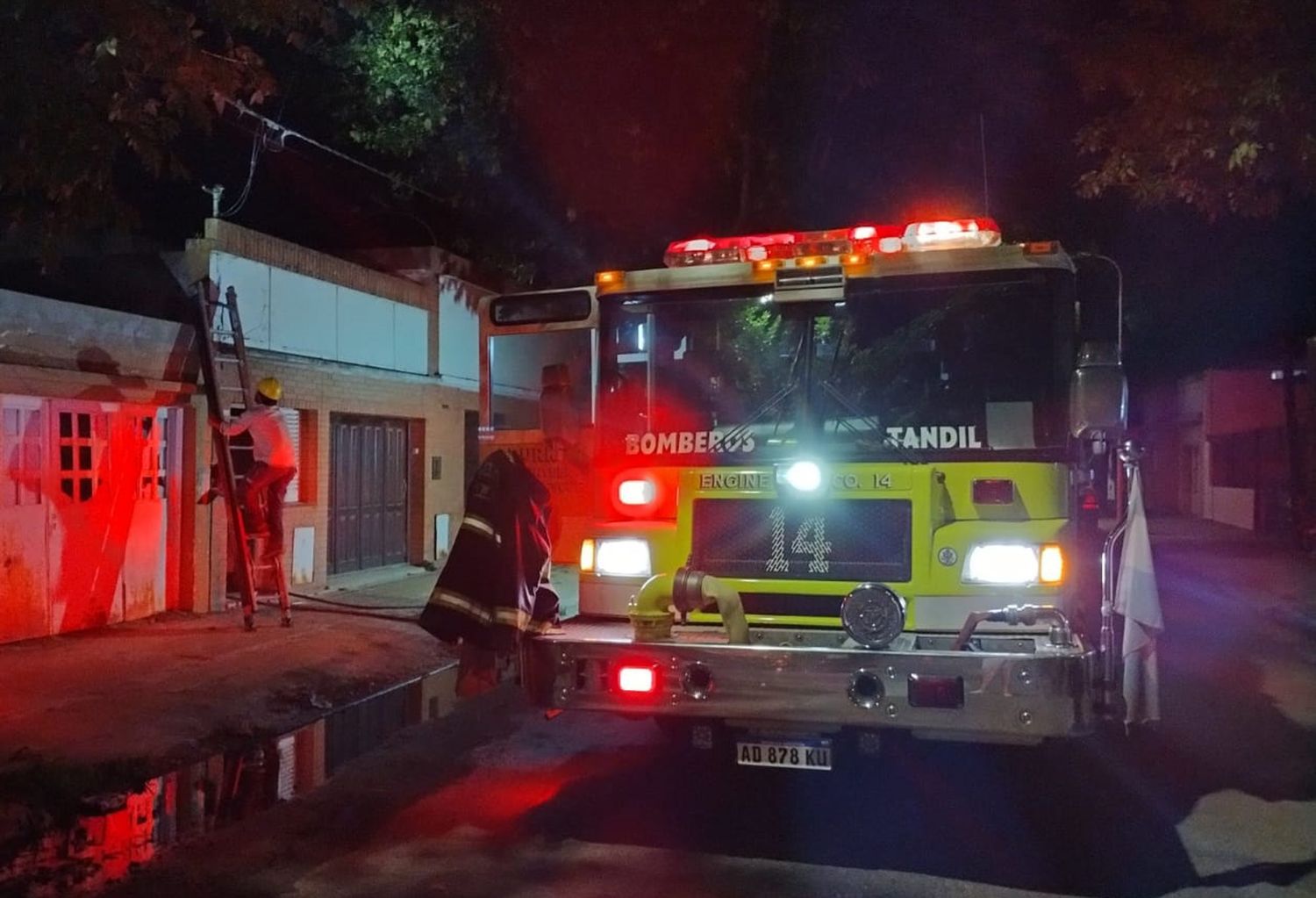 Murió un hombre de 88 años tras incendiarse su casa