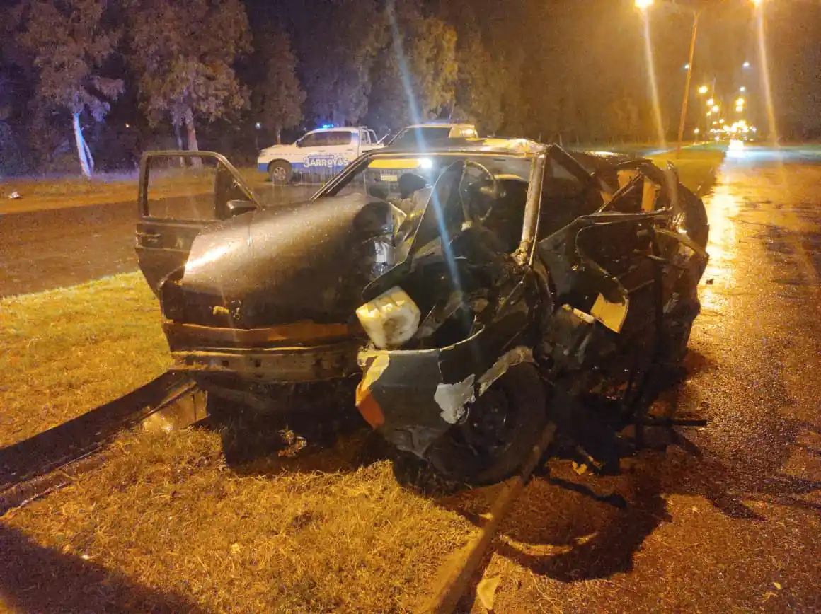 Hubo tres accidentes en menos de una hora, en uno, murió un joven de 22 años