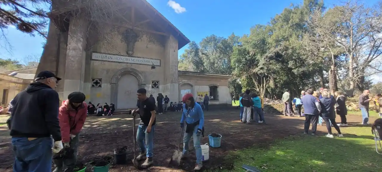 Gándara: Éxito en la tercera jornada de limpieza y mantenimiento del Monasterio San José