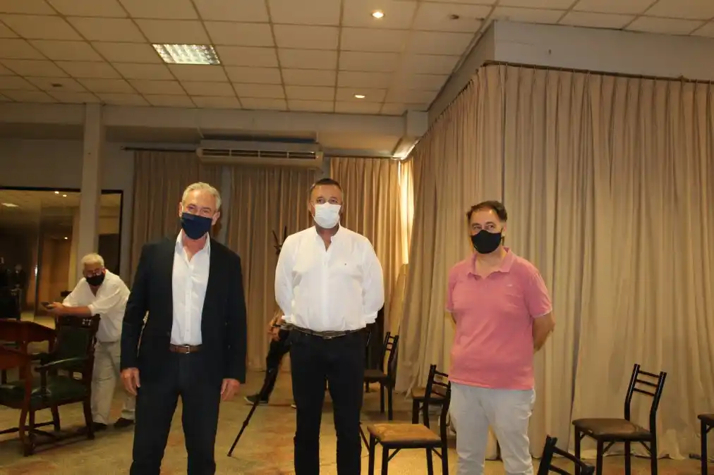 Benedetti, Hein y Lacoste acompañaron a Verónica Berisso  